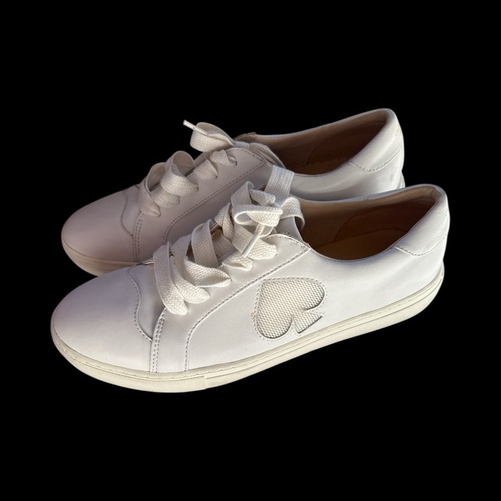 Kate Spade Fez Sneakers in Optic White Size 11 - Picture 3 of 9